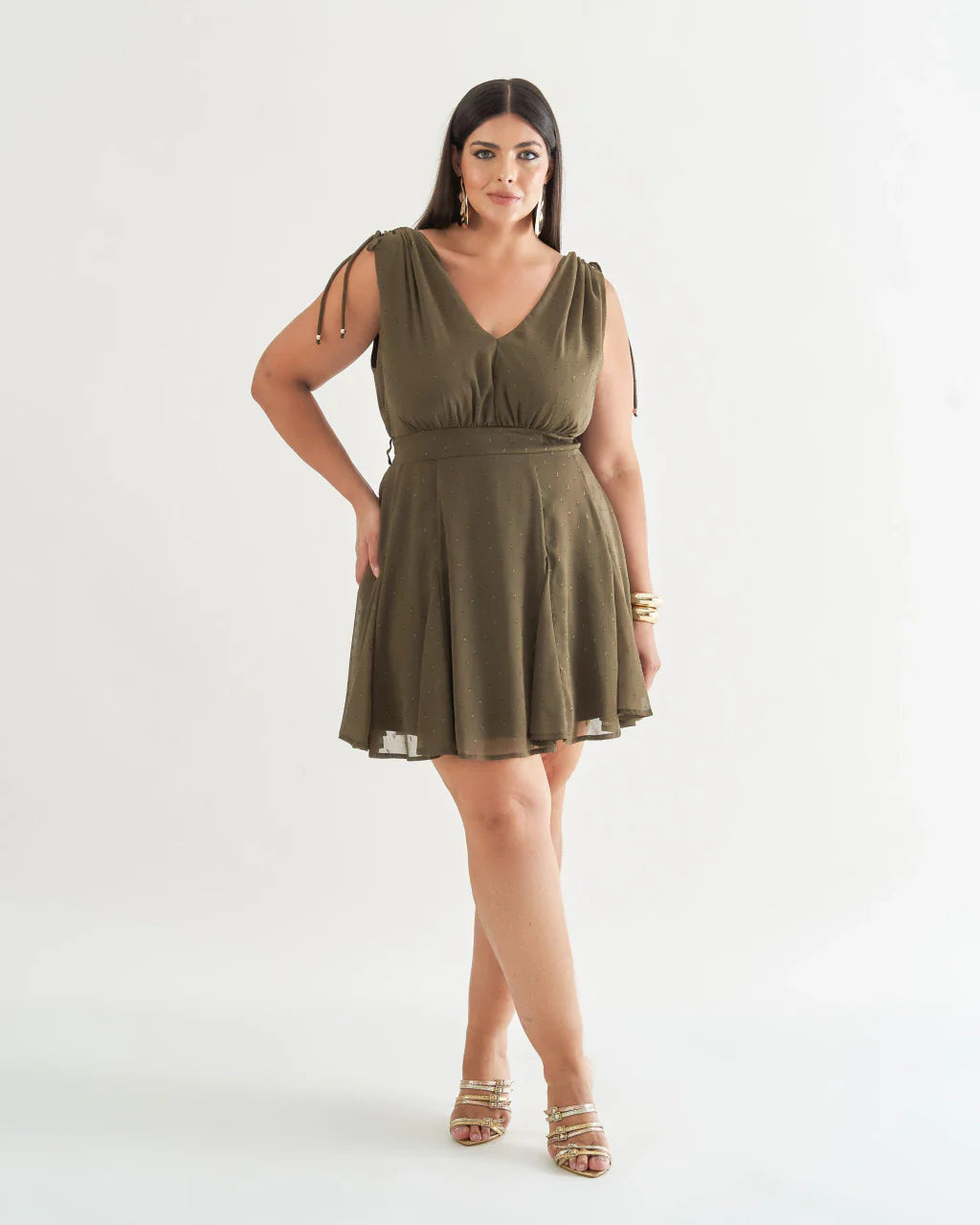 Vestido Curto Noite Estrelada - Imagem 7