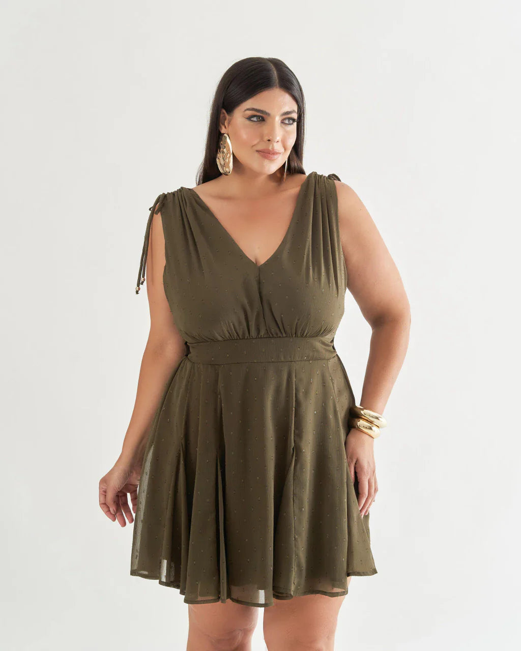 Vestido Curto Noite Estrelada - Imagem 6