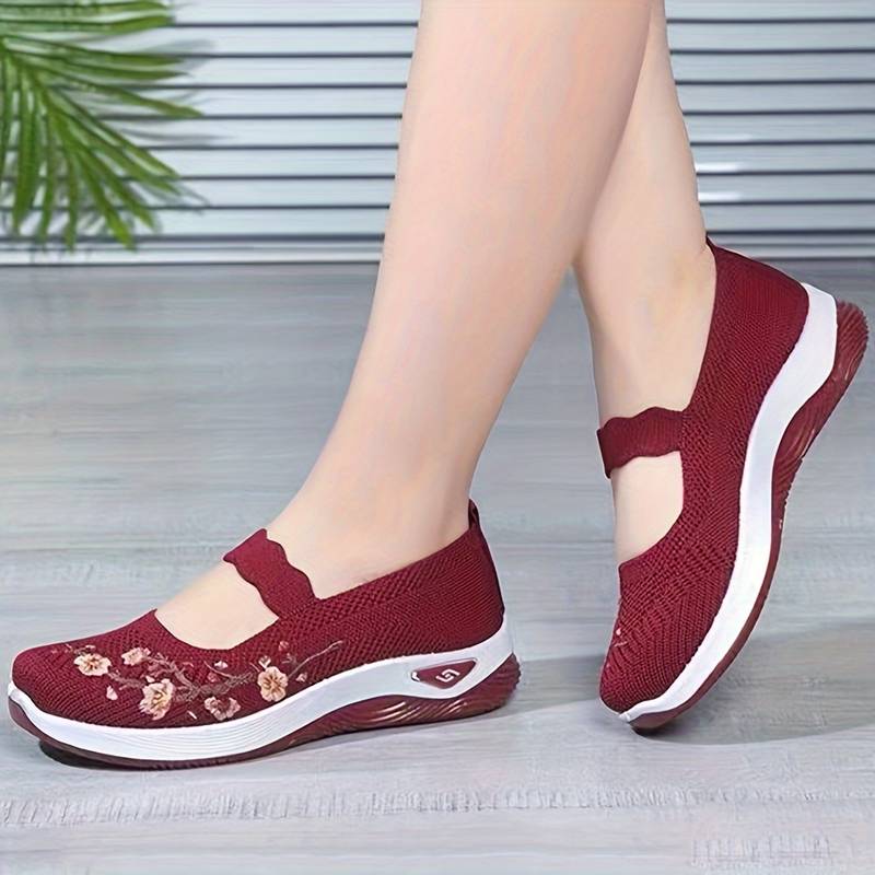 Tênis Fit Floral para caminhadas