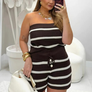 Conjunto Amorel Marrom