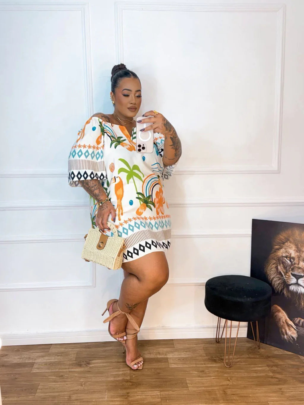 Vestido Decote V Miramar - Imagem 2