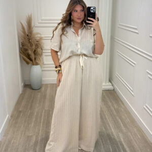 Conjunto Essenza – Blusa + Calça Wide Leg